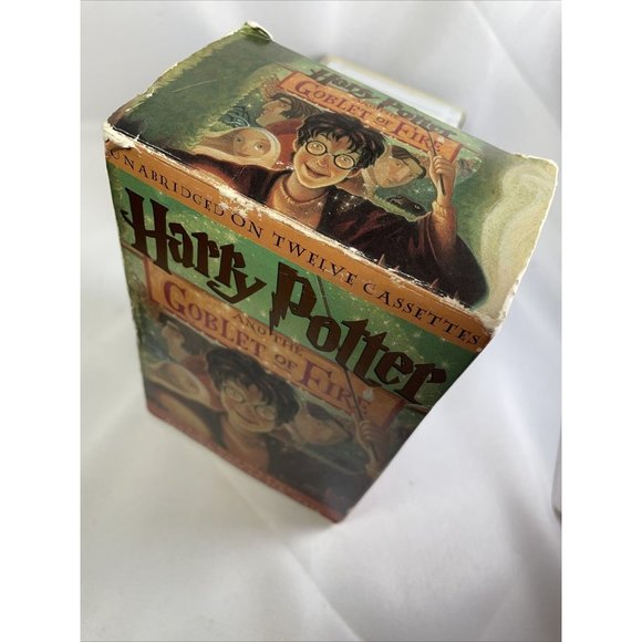 Harry Potter & The Goblet Of Fire Audio Book 12 Cassettes 20 hour TESTED & WORKS - Picture 8 of 9